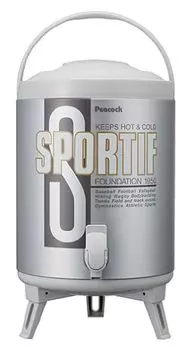 Peacock Keeper Wide Mouth Type Silver 9.5L INB-100(SL)