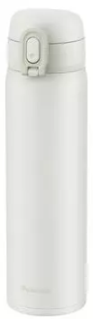 Peacock Thermos Industry Peacock One Touch Mug Bottle White 500ml Water Bottle Thermos W (The-peacock) Thermal/Cold AKT-50