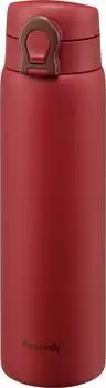 Peacock Water Bottle Mug Bottle Red Stainless Steel Bottle Mug Type R The-peacock 0.6L AKF-60