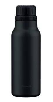 Peacock water compatible with carbonated cold vacuum insulation direct compatible with sports antibacterial fully direct black B The-peacock bottle,