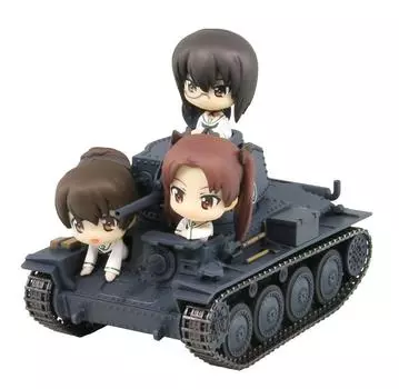 Peadot Girls Panzer 38t Тип танка Окончание Национального турнира Общая длина 82 мм Окрашенный готовый продукт PD21 и B/C Ver. Приблизительно без масштаба.