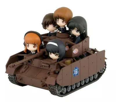 Peadot Girls Panzer IV Panzer D type modified H type specification Ending Total length 115mm Comes with 5 figures Painted finished product PD20 & Ver.