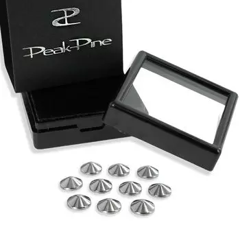 Peak Pine Germanium Все процессы производства Takachiho Metals 10 гран, тип Yama, набор из 10 гран, сплошной, Япония, (Яма-тип, зерна)