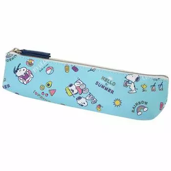 PEANUT Snoopy Girls Тонкий пенал для ручек Чехол для ручек Чехол для карандашей Розовый и (МКОР) 5020035мм
