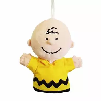 peanuts charlie brown hand puppet