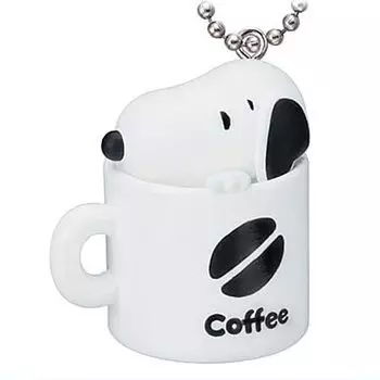 PEANUTS Coffee Stand Style Фигурка-талисман Gacha Gacha Capsule Игрушка [3.Snoopy C] (Отдельный предмет)