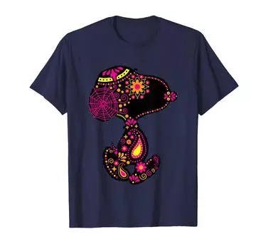 PEANUTS Day Of The Dog Snoopy T-shirt синий
