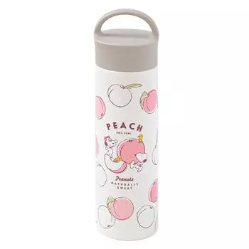 Peanuts Direct Stainless Bottle SBR 400BH Pink