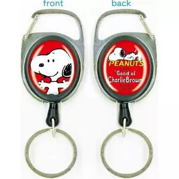 Peanuts Metal Reel Снупи Красный