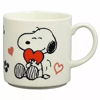 Peanuts Mug, 11.8 fl oz (350 ml), Love, Made in Japan