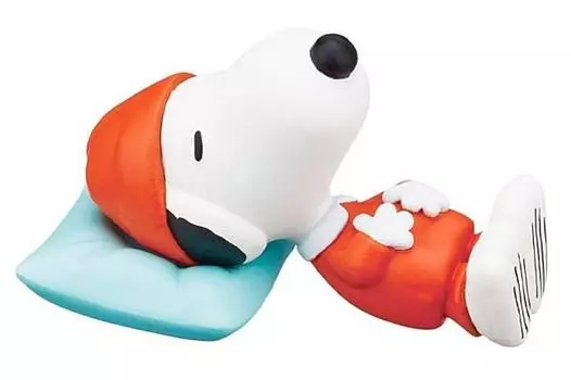 PEANUTS Sleepy Good Night Mascot 3 [Snoopy (pajamas)]