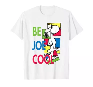 Peanuts Snoopy Bee Joe Cool T-shirt белый