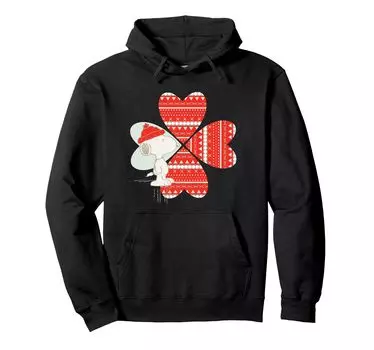 PEANUTS Snoopy Красная Шапка Парка чёрный