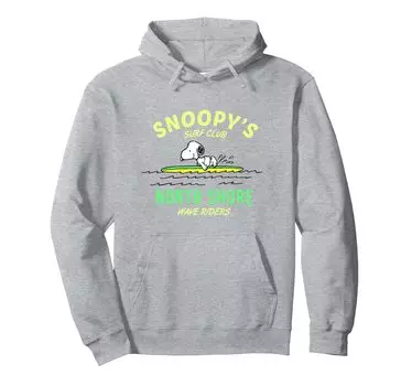 Peanuts Snoopy North Shore Wave Riders Hoodie синий