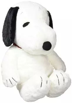 PEANUTS SNOOPY Peanuts Hug Hug плюшевая игрушка размер L Snoopy черный 077400-15