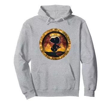 Peanuts Snoopy Planetary Walk Hoodie синий