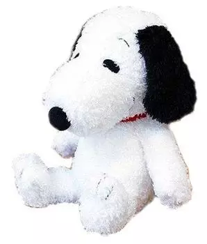 PEANUTS Snoopy posing black