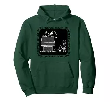 Peanuts Snoopy Recycled Reuse Parka синий