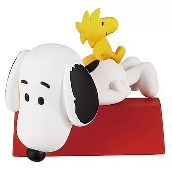 PEANUTS Snoopy Woodstock Nakayoshi Рисунок 2 Игрушка-капсула Gacha Gacha и [4.D] (один предмет)