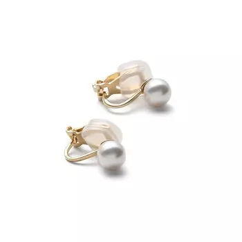 Pearl Earrings Luxury Domestic Grand Premium Pearls White Gold 6mm Brand 3 Year Warranty Women s