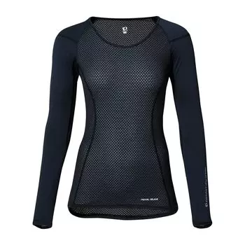 Pearl Izumi Cool Fit Dry UV Long Sleeve Size L Undershirt, Women s, Black,