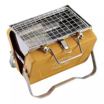 Pearl Kinzoku Pearl Ug 0080 [уличный гриль-печь настольная V тип B6 тип Monte Captain Stag Captain Stag желтый]