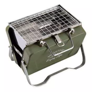 Pearl Kinzoku Pearl Ug 0081 [уличная настольная печь-гриль V-тип B6 тип Monte Captain Stag Captain Stag oliVe]