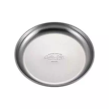 PEARL KINZOKU PEARL UW 2025 [Уличная посуда, блюдо, 16 см, тарелка из нержавеющей стали Captain Stag CAPTAIN STAG]