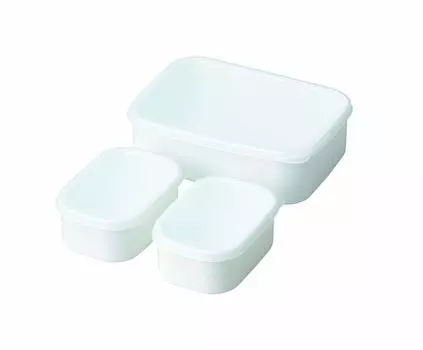 Pearl Metal Actia Food Lunch Box Set of 1 large and 2 small & D-6575