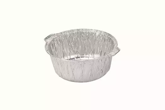 Pearl Metal Aluminum Foil Round Pot Deep 23cm 2 Pieces Ramen Udon Single Pot 4.0L HB-5740 серебряный
