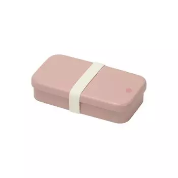 Pearl Metal Bento Box Lunch Box 270ml 1 Tier Antibacterial Clean Coat Processed Microwave Safe Dishwasher Safe Light Break Resistant Made in Japan