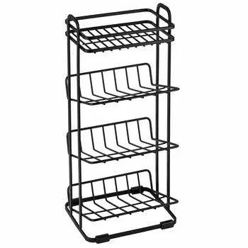 Pearl Metal Bottle Rack Limited Black 4 Tiers BLKP Black [BLKP] AZ-5076 чёрный