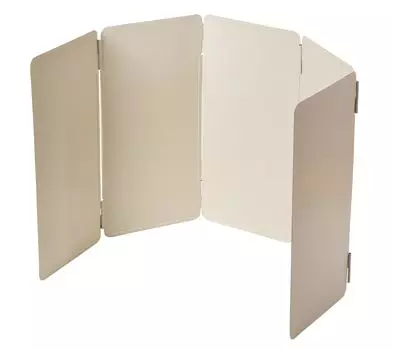 Pearl Metal Compact Foldable Oil Splash Range Guard Fried Cook Ivory HC-602