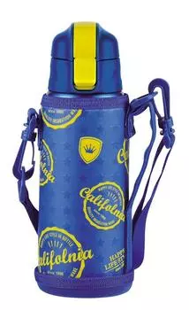 PEARL METAL Детское зарядное устройство Direct Bottle 600 с чехлом Star Pouch, синее, ширина 8 x глубина 9 x высота, диаметр HB-2797, размер (Прибл.) 24,5см, 4,5см синий