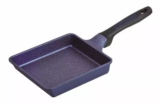 Pearl Metal Egg 15 x 18 Lightweight and Mega Cooker, Blue, cm, Fluffy, Stone, HB-4853 синий