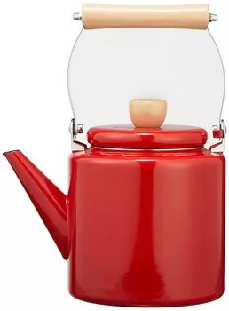 Pearl Metal Enamel Kettle Red IH Compatible Fesca 2.4L HB-929 красный