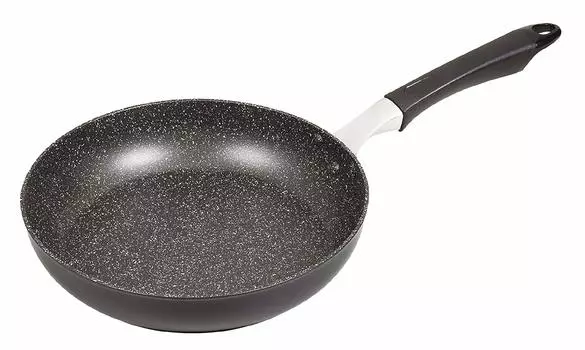 Pearl Metal Frying Pan Black 26cm IH Compatible Mega Marble HB-4371 чёрный