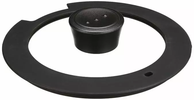 Pearl Metal Glass Lid for 16cm Luxpan Black HB-3585