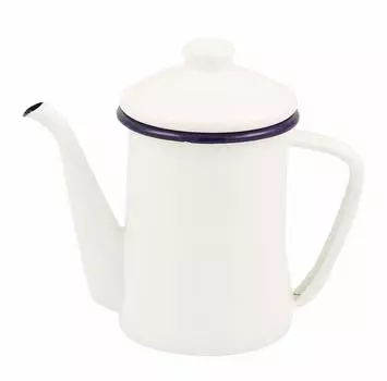 Pearl Metal HB-4415 Coffee Pot, White, 20.3 fl oz