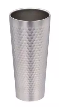 Pearl Metal HB-517 Vacuum Tumbler, 15.2 fl oz (430 ml), Vacuum Hammered, Premium Luxury