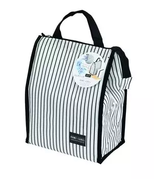 Pearl Metal Home Label Cold Lunch Bag Long Stripe D-6700