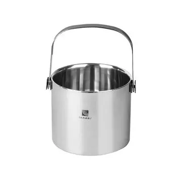 Pearl Metal Ice Bucket Double Stainless Steel IENOMI 1.5L K-6023