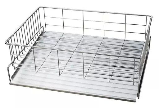 Pearl Metal Japan Tableware Drainer Basket Stainless Steel Made in Japan HB-1781 серебряный