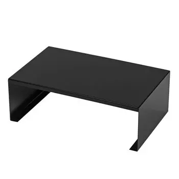 Pearl Metal кухонный штабелируемый продукт ширина 320 x глубина 200 x высота 110 [BLKP] L-образная стойка, стойка, полка, L-образная полка, черный, размер (ок.) мм, чёрный