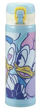 Pearl metal lightweight personal bottle 500mL Disney Donald Daisy one-touch & MA-2164