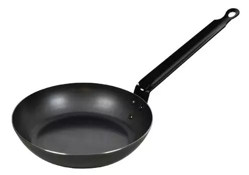 Pearl Metal Made in Japan Iron Frying Pan 20cm IH Compatible Iron Craftsman Saute Pan Outdoor Camping HB-1518
