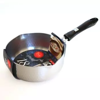 Pearl Metal NEW Branch Stainless Steel Yukihira Pot 18cm in [Made Japan] HB-630