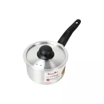 Pearl Metal One Hand Pot 15cm Aluminum Gas Fire Only Kitchen Mate HB-6352