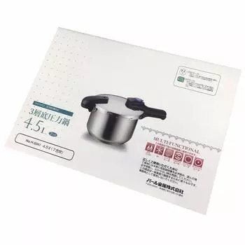 PEARL METAL Quick Eco Pressure Cooker Instruction Manual 4.5L