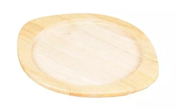 Pearl Metal Racking Grill Pan 16cm Wooden Plate HB-999 бежевый
